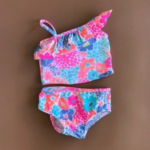 Carter’s Baby Girl Tankini 2-piece Floral Swimsuit